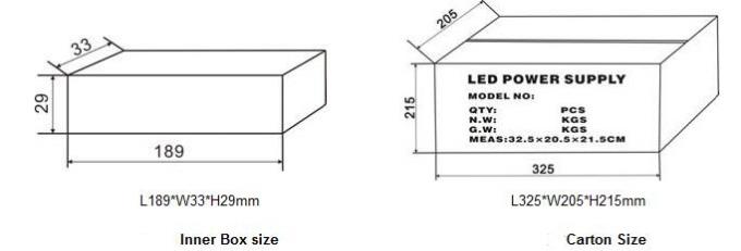 le logement en aluminium de petite taille imperméable 170~250VAC d'alimentation d'énergie de 30W IP67 LED a entré 2