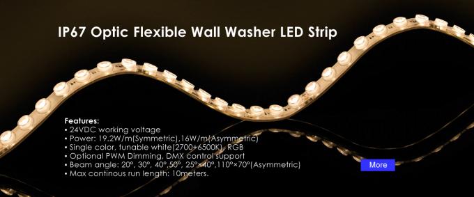 Bande flexible optique du joint LED du mur IP67