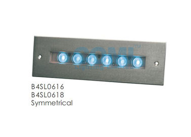 B4SL0616 mur symétrique ou asymétrique de B4SL0618 a enfoncé OEM de lumières de piscine de fontaine de LED/ODM linéaires 12W disponible