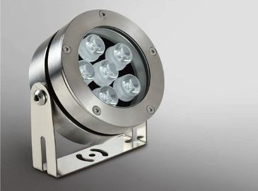 Lumière de tache d'eau du fond de l'acier inoxydable LED de 24VDC 9*2W 316L avec la parenthèse réglable 18W 1200LM